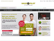 Tablet Screenshot of hauspilot.de